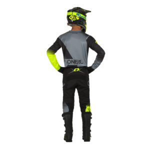 חליפת רכיבה אפור\שחור\צהוב- O'NEAL Element Racewear