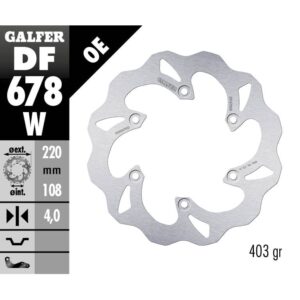 דיסק אחורי –  GALFER GASGAS