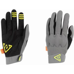 כפפות רכיבה אפור/שחור – Paragon gloves