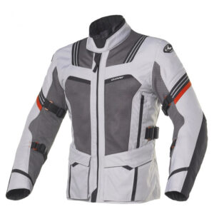 מעיל רכיבה אדוונצ'ר אפור/שחור – Clover Ventouring 3 Wp Airbag Jacket Black Grey