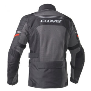 מעיל רכיבה אדוונצר ממוגן שחור/אדום – Clover Ventouring 3 Wp Airbag Jacket Black Red