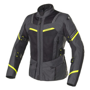 מעיל רכיבה אדוונצ'ר ממוגן שחור/צהוב – Clover Ventouring 3 Wp Airbag Jacket Black Neon