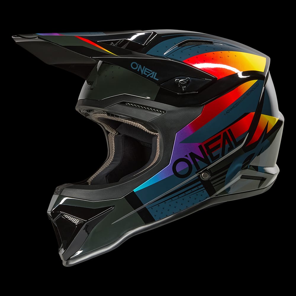 קסדת שטח שחור\סגול\צהוב\אדום – ONEAL SRS1