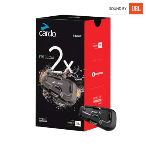 דיבורית בלוטוס לרוכב קארדו 2 ערוצים-Cardo Scala Rider freecom X2