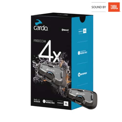 דיבורית בלוטוס לרוכב קארדו 4 ערוצים – Cardo Scala Rider Freecom 4X