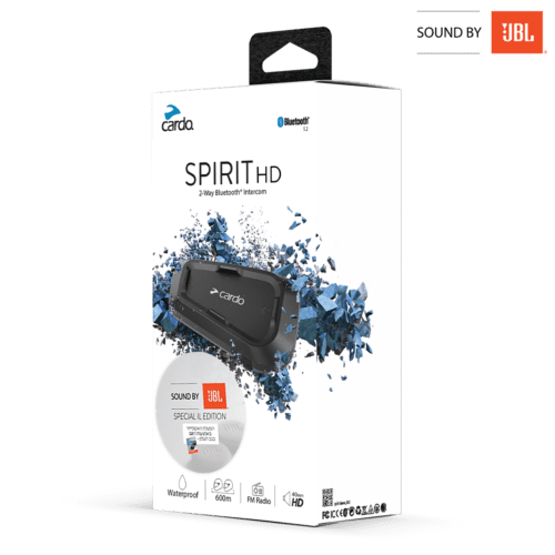 דיבורית בלוטוס לרוכב – Cardo Scala Rider Spirit Jbl hd