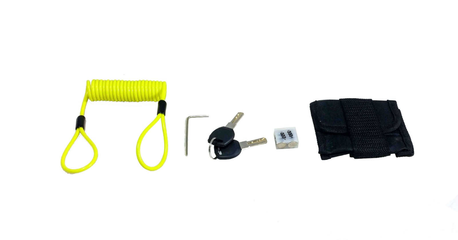 מנעול דיסק עם אזעקה.